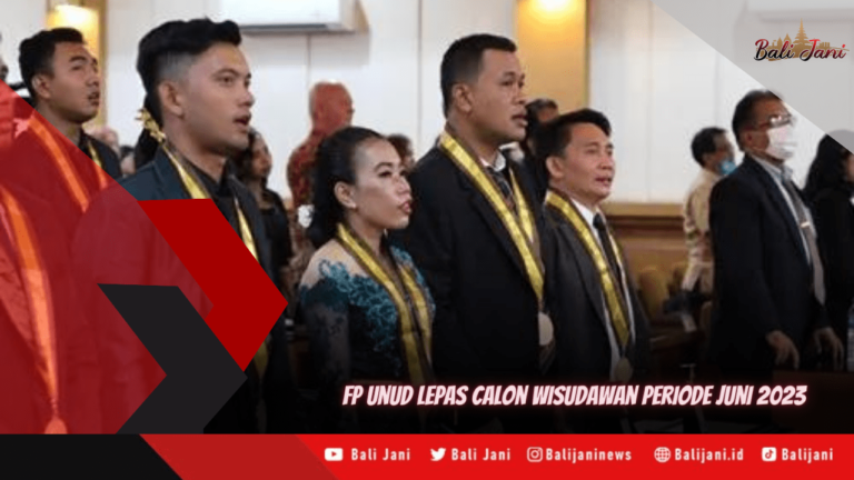 Fp Unud Lepas Calon Wisudawan Periode Juni Balijani Id