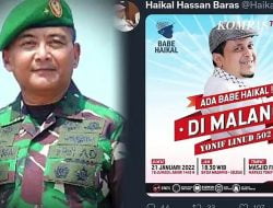 Gegara Poster Hoaks Di Markas Raider 502, Jenderal TNI Minta Haikal Segera Minta Maaf