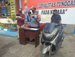 Apes, Curi Motor di Badung, Tertangkap di Jembrana