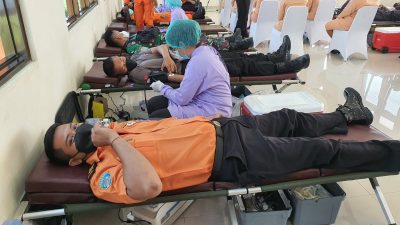 Donor Darah Serempak Seluruh Indonesia Peringati 50 Tahun Basarnas