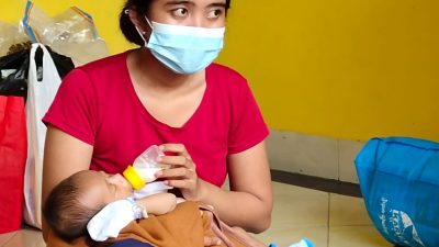 Sahabat Ganjar Buleleng, Kunjungi Bayi Kembar Yang Kehilangan Orang Tuanya