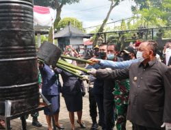 Pemusnahan Barang bukti  500 Juta, Bupati Tamba Apresasi Kejaksaan Jembrana