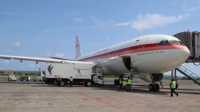 Tiga Maskapai Rute Penerbangan Internasional Lakukan Pendaratan Perdana di Bandara I Gusti Ngurah Rai