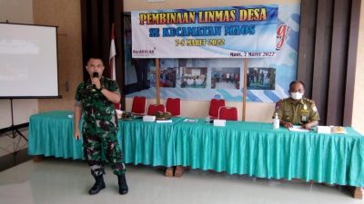 Pembinaan Dan Pelatihan Anggota Satgas Linmas