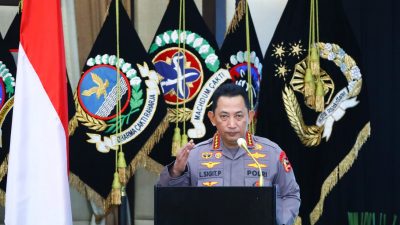 Buka Rakernis Gabungan, Kapolri Harapkan Polri Presisi jadi Lompatan Jauh.