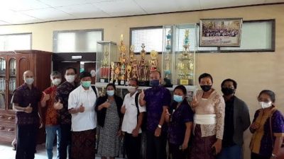 Sosialisasi Prodi Sastra Bali dan Fakultas Ilmu Budaya UNUD di SMAN 1 Dawan Klungkung