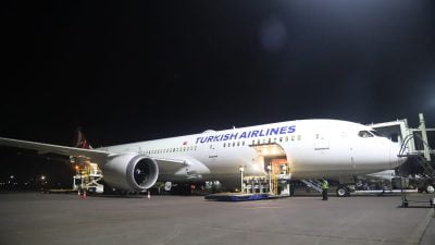 Terbang Perdana di Bandara Internasional I Gusti Ngurah Rai – Bali, Turkish Airlines Layani Rute Istanbul – Denpasar