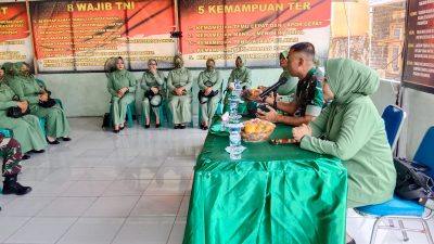 Awali Tugas Sebagai Dandim 0404 / Muara Enim , Letkol Arh Rimba Anwar  , Tinjau  Program Ketahanan Pangan Di Gelumbang