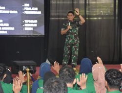 Lebih Dari 500 Mahasiswa dan Pelajar se-Palembang Terima Kampanye Kreatif Penerimaan Prajurit TNI AD