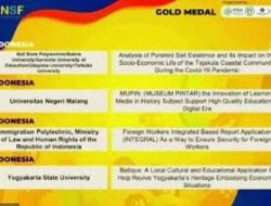 Mahasiswa Teknologi Pangan, FTP UNUD Ni Luh Gede Wiradani Raih Gold Medal 2 Tahun Berturut-turut di Ajang Internasional.