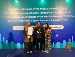 Lembaga Pers Mahasiswa Suara Satwa FKH UNUD Raih Bronze Award Kategori ISPRIMA.