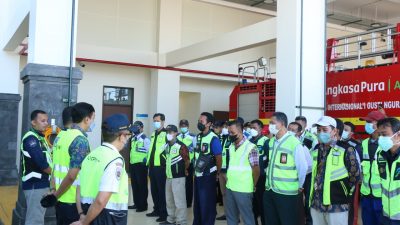 Pastikan Kesiapan Ground Handling, Bandara Internasional I Gusti Ngurah Rai – Bali Laksanakan Ramp Check GSE