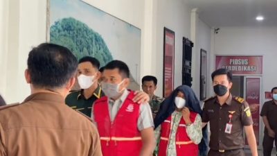 Korupsi dana hibah, Kejari Lubuklinggau jebloskan 4 Petinggi dan Staf Bawaslu ke Lapas