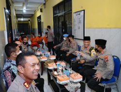 Ramadan Berkah, Kapolrestabes Surabaya Gelar Buka Bersama 460 Tahanan