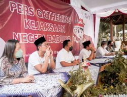 Kejari Badung Gelar Media Gathering