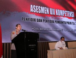 Polda Sumsel Gelar Uji Kompetensi Penyidik Dan Penyidik Pembantu Polri Tahun 2022