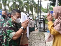 Pendam II / Sriwijaya Gelar Senyum Ramadhan Bersama Anak Anak Yatim Dan Panti Asuhan Kota Palembang