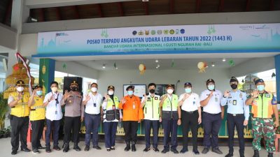 Pastikan Kelancaran Mudik, Bandara Internasional I Gusti Ngurah Rai – Bali Siagakan Posko Terpadu Angkutan Udara Lebaran 1443 Hijriah