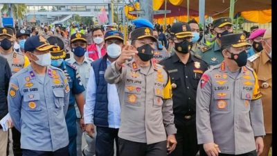 Kapolri Tinjau Langsung Arus Mudik Di Pelabuhan Gilimanuk