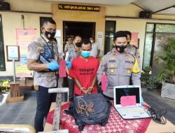 Spesialis Bobol Rumah Seorang Tukang Bangunan Dibekuk Polisi