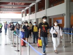 Periode April 2022, Bandara Internasional I Gusti Ngurah Rai – Bali Layani 585.123 Penumpang dengan diangkut 4.548 Pesawat Udara