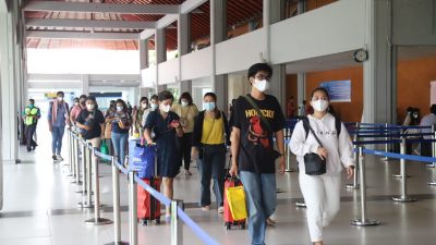 Periode April 2022, Bandara Internasional I Gusti Ngurah Rai – Bali Layani 585.123 Penumpang dengan diangkut 4.548 Pesawat Udara