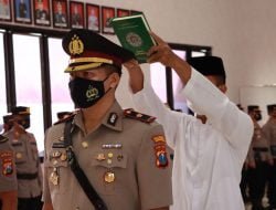 Kapolresta Banyuwangi Pimpin Sertijab Kasatreskrim Berjalan Dengan Lancar