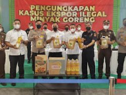 Satreskrim Polres Tanjung Perak Gagalkan Penyelundupan Ribuan Kemasan Minyak Goreng Ilegal Tujuan Dili Timor Leste