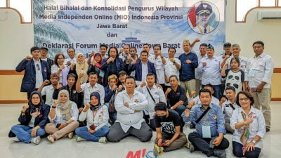 100 Media Online Menggelar Acara Halal Bihalal dan Doa Bersama