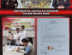 Penuhi Rasa Keadilan Dan Kepastian Hukum , Polres Muara Enim Gelar Restoratif Justice