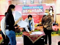 Webinar Series #3 ASEANTALK, Pemaparan Materi Data Statistik Kunjungan Wisatawan di Indonesia