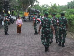 Pertajam Kepekaan Akan Situasi Wilayah, Kodim Klungkung Gelar Patroli