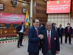 Oka Darmawan Dilantik Sebagai Ketua KONI Bali Masa Bakti 2022 – 2026