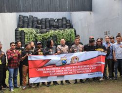 HUT Bhayangkara ke 76, Polrestabes Surabaya Gelar Lomba Menembak Antar Wartawan