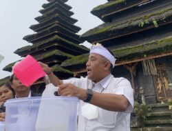 Giat Relegi, KPU Satukan Tirta Pura Jagat se- Bali “Mohon Pemilu Sukses”