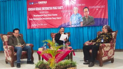 Seminar Sehari Bertajuk ” Membangun Jiwa Wira Usaha Bagi Mahasiswa Universitas Panji Sakti”