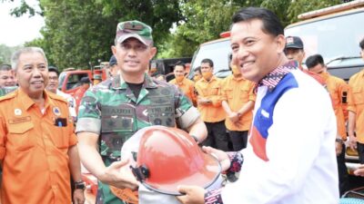 Danrem 044/Gapo Tinjau Kesiapan Kabupaten Banyuasin Dalam Penanganan Karhutla