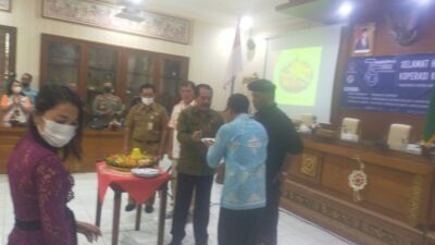 Wabup Klungkung Hadiri Puncak Peringatan HUT Ke 75 Koperasi