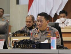 Kapolda Bali Ikuti Taklimat Akhir Audit kinerja Itwasum Polri tahap II T.A. 2022