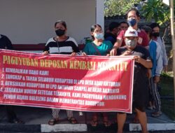 Paguyuban Deposan LPD Anturan Geruduk Kejari Buleleng Terkait Kasus LPD Anturan