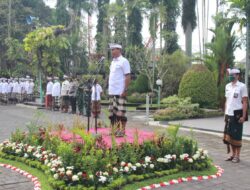 Pemkab Gianyar Gelar Apel Peringatan HUT Provinsi Bali ke-64 Penuh Khidmat