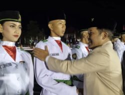 Bupati Sedana Arta Kukuhkan Paskibraka Kabupaten Bangli Tahun 2022