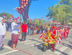 Wabup Diar Lepas Pawai Sepeda Hias, Meriahkan HUT RI Ke 77 di Kabupaten Bangli