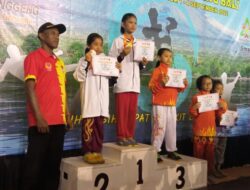 Membanggakan, Srikandi Cilik Kodim Klungkung Sabet Juara 1 Ajang Wushu Bali tahun 2022