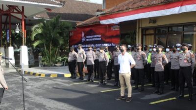 Apel Jampim, Kapolres Bandara Berikan Sejumlah Arahan