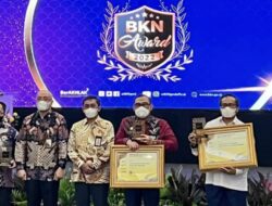 Lagi, Kemenkumham Raih 2 BKN Award tahun 2022