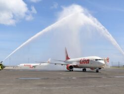 Komitmen Hadirkan Beragam Rute Pilihan, Bandara Internasional I Gusti Ngurah Rai – Bali Sambut Penerbangan Perdana Lion Air Balikpapan – Denpasar – Balikpapan