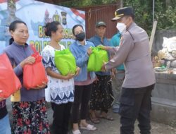 Bakti Sosial Polres Buleleng Sasar Ojek, Masyarakat lansia, Pemulung Dan Masyarakat Disabilitas