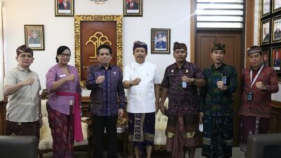 Kakanwil Kemenkumham Bali Terima Audensi Dari Komisioner Ombudsman RI