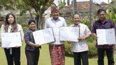 Wujudkan Gianyar Zero Waste, Bupati Mahayastra Gandeng 4 Perusahaan